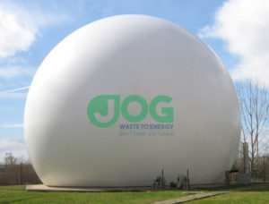 Double Membrane Biogas Balloon / Biogas Holder - Jog Waste To Energy ...