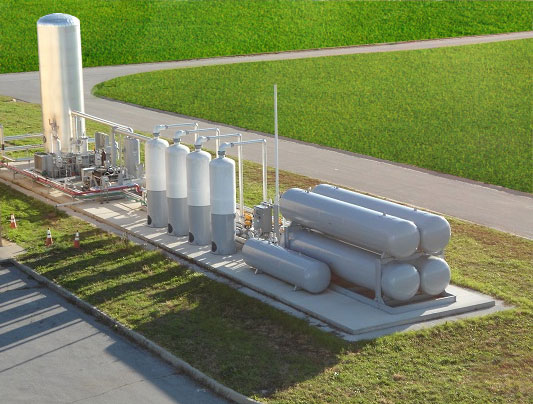 Landfill Gas Upgradation System, Natural Gas Upgrading or Purification Plant, Natural Gas Enrichment System